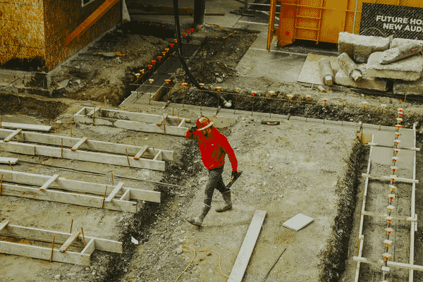 construction workers at a site