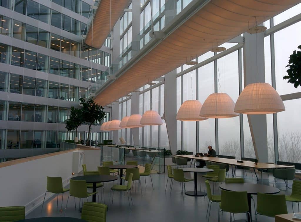 office buildings are one form of commercial real estate