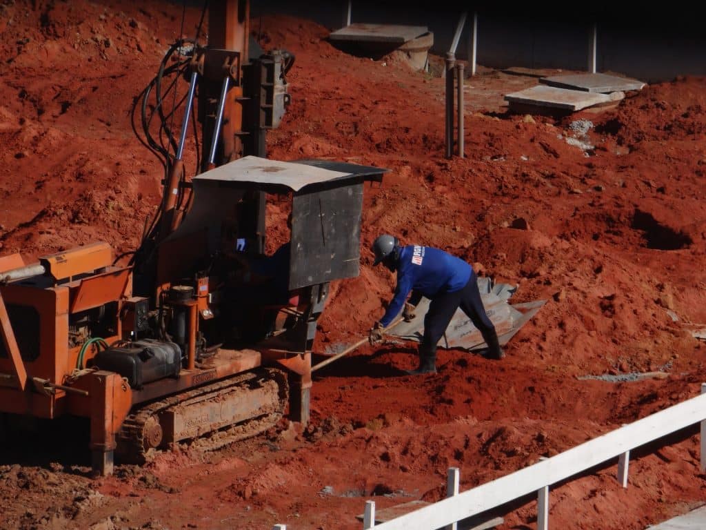construction for leveling land