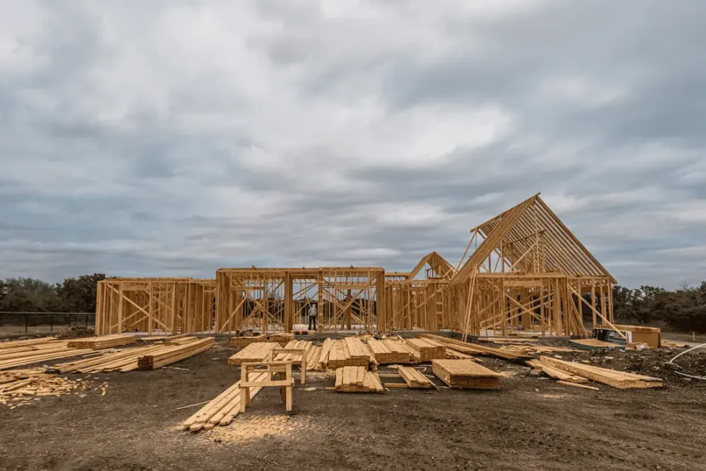 large construction site texas landscape